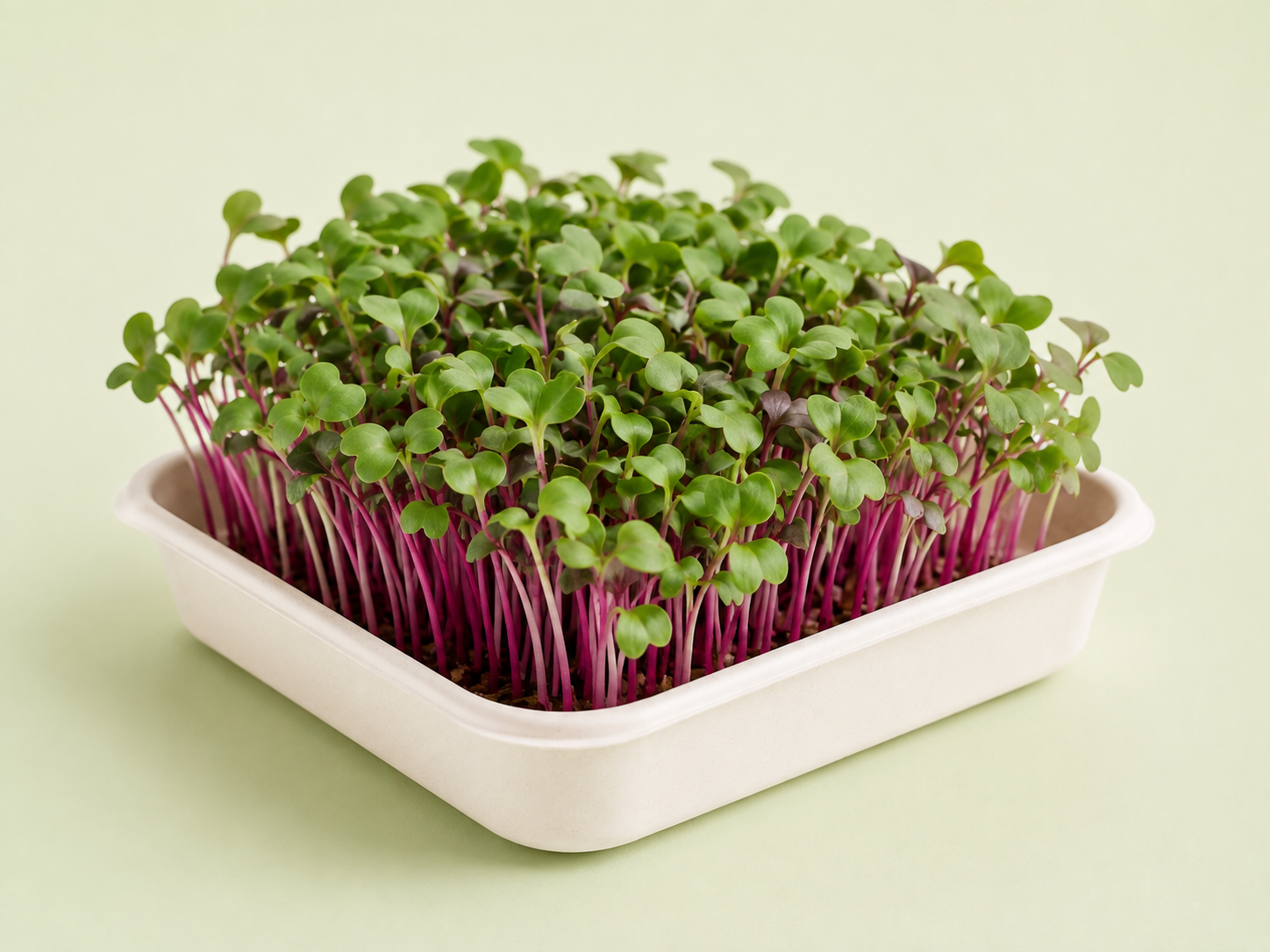 Fresh living Kibo Bowl microgreens